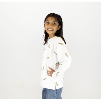 Springboks Kids Bokkies Fleece Sweat-White (UNISEX)