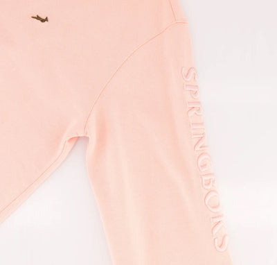 Springboks Metal Rivet Crew Sweat-Rose Quartz