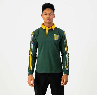 SA Supporters United LS Rugby Jersey-OS Green