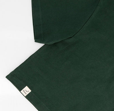 Springboks Pop Badge Ladies Boxy Crew Tee-OS Green