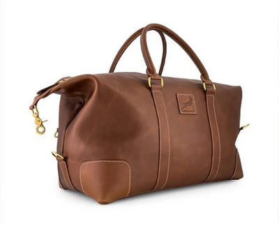 Springboks Weekender Duffle Bag-Dark Brown