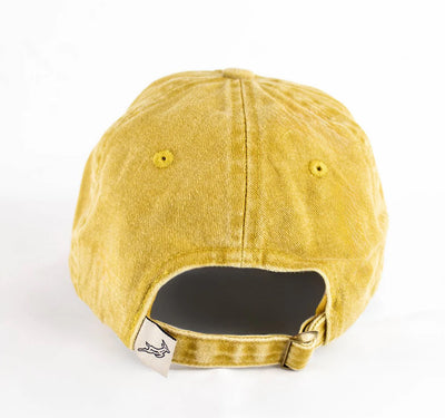 Springboks Natural Emb Dad Cap-Mustard