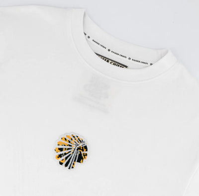 Kaizer Chiefs Pop Art Badge Boxy Tee- White