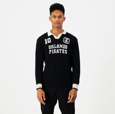 Orlando Pirates Knitted LS Jersey-Black
