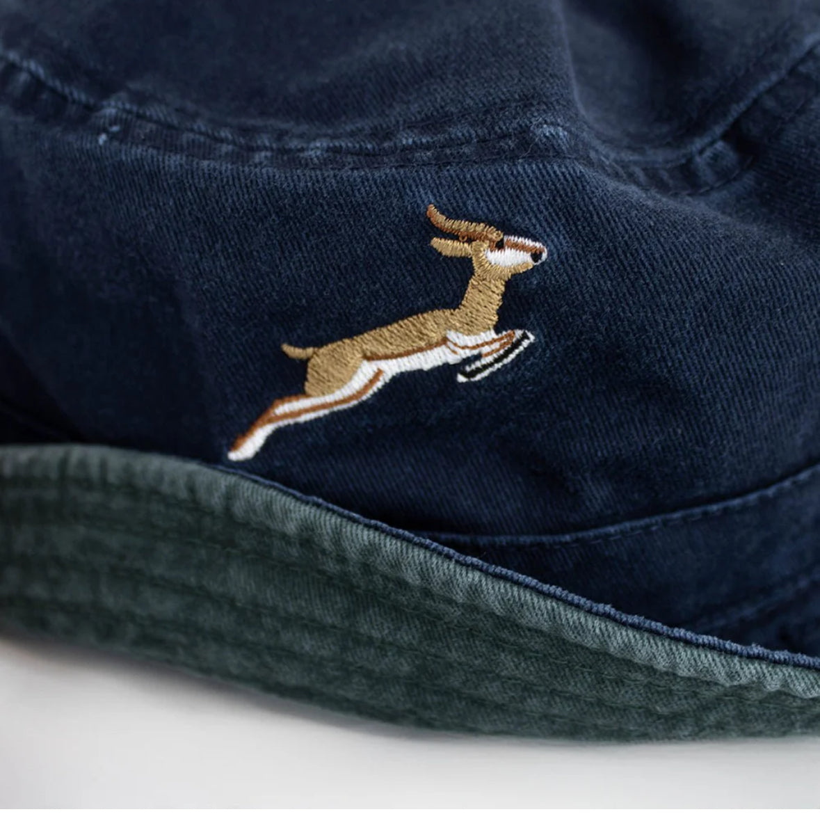 Springboks Reversible Bucket Hat-OS Green