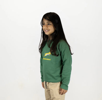 Springboks Kids Bokkies Fleece Sweat-OS Green