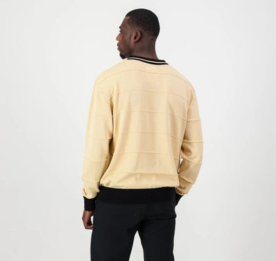 Kaizer Chiefs Long Sleeve Knitted Jersey-Butter