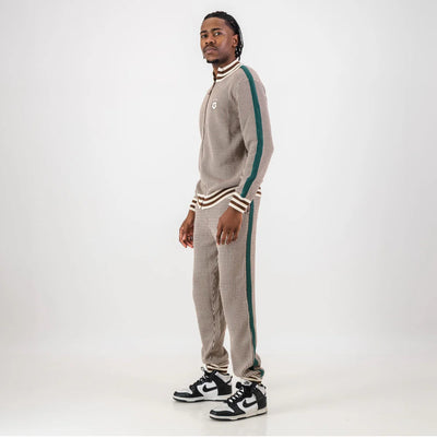 Doctor Khumalo Knitted Track Pants-Ivory