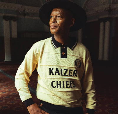 Kaizer Chiefs Long Sleeve Knitted Jersey-Butter