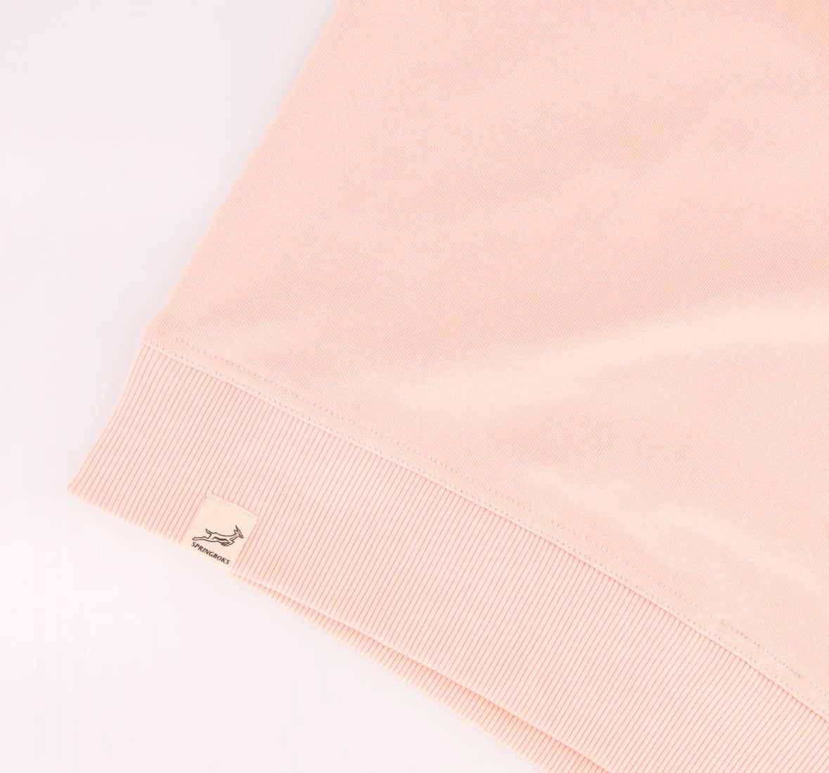 Springboks Metal Rivet Crew Sweat-Rose Quartz