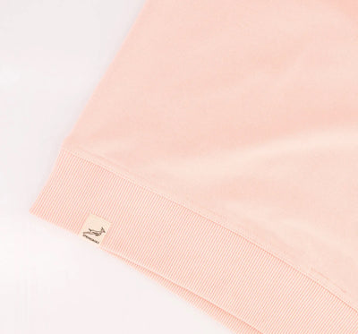Springboks Metal Rivet Crew Sweat-Rose Quartz