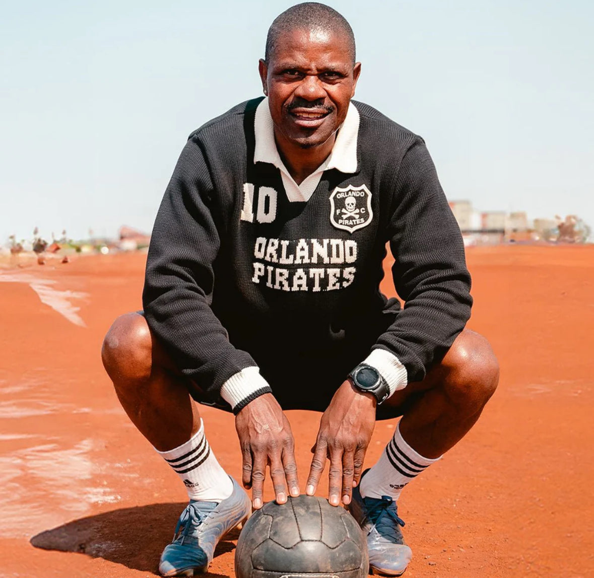 Orlando Pirates Knitted LS Jersey-Black