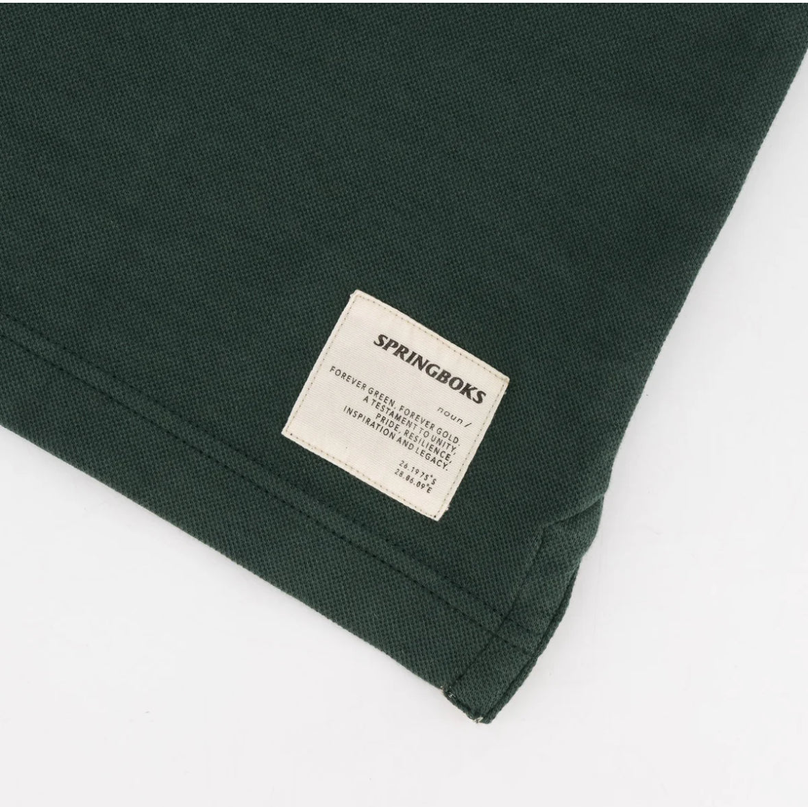 Springboks Shield Polo-OS Green