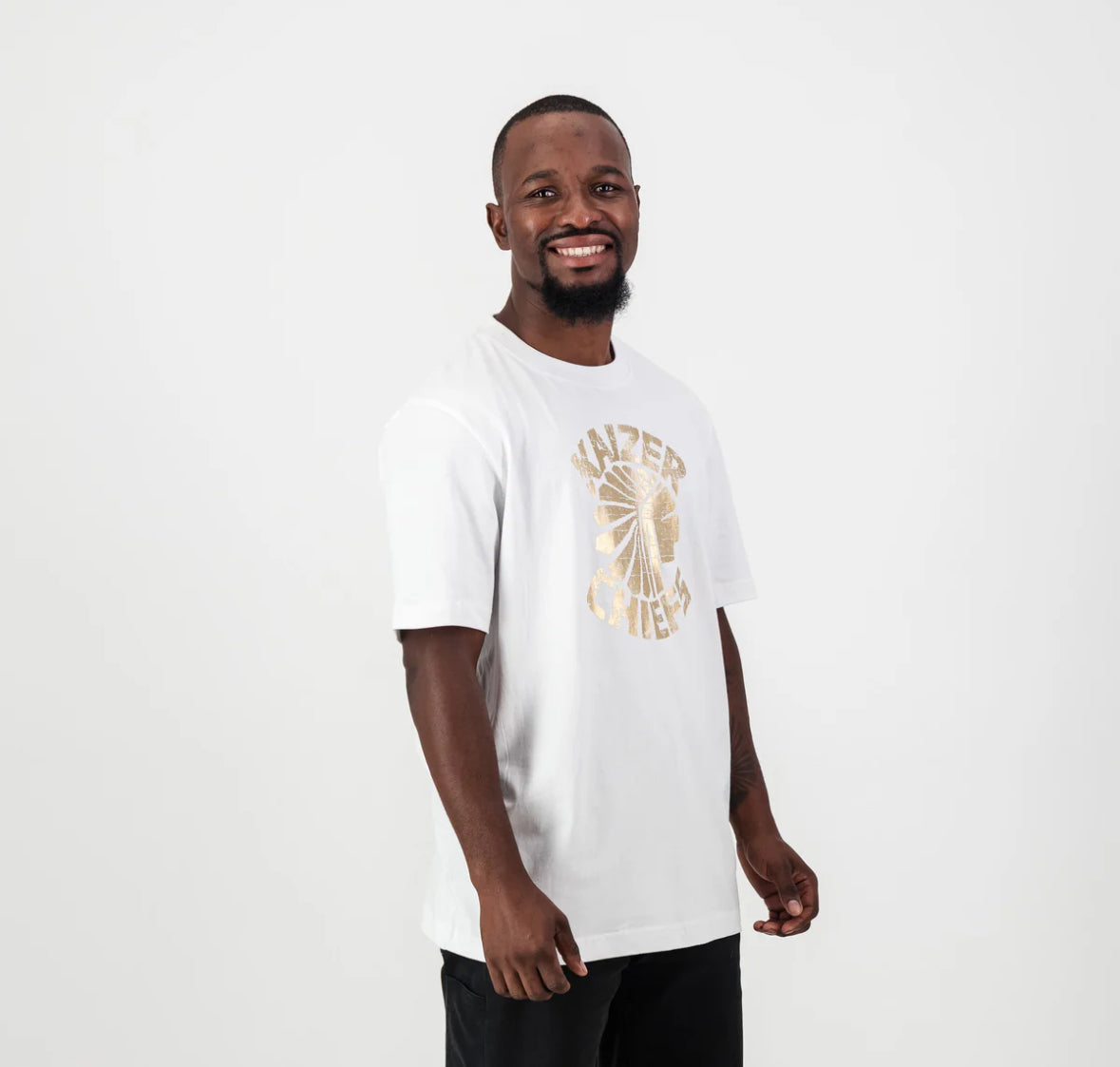 Kaizer Chiefs Vintage Regular Crew Tee-White