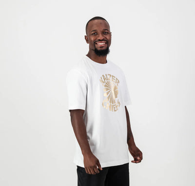 Kaizer Chiefs Vintage Regular Crew Tee-White