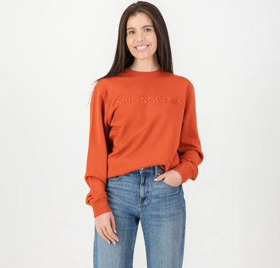 Springboks Word Crew Sweat-Rooibos