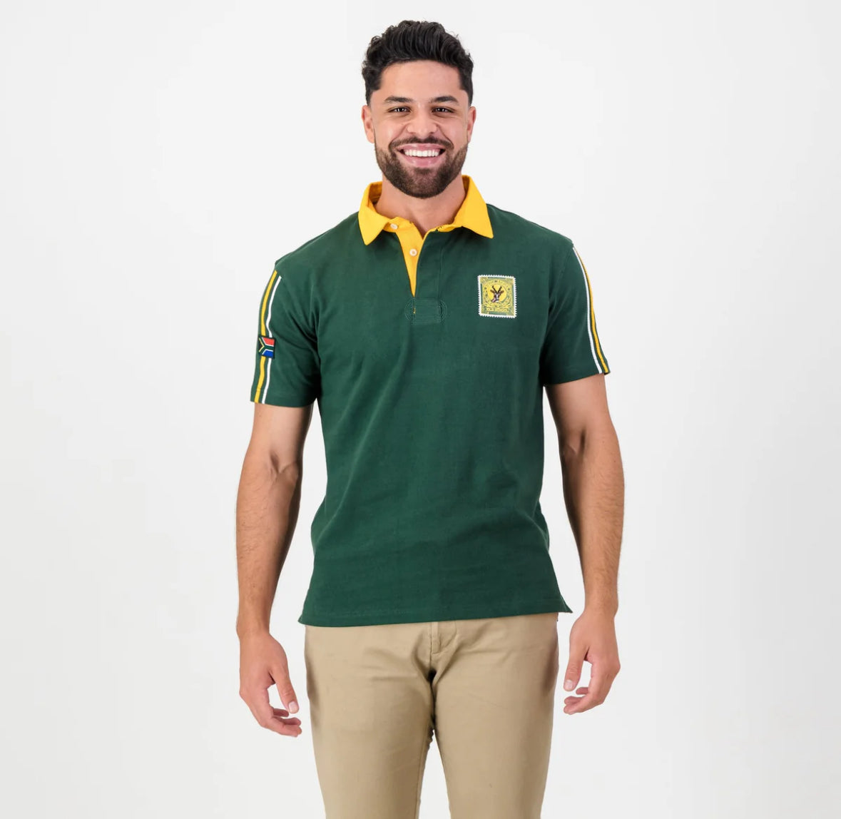 SA Supporters United SS Rugby Jersey-OS Green