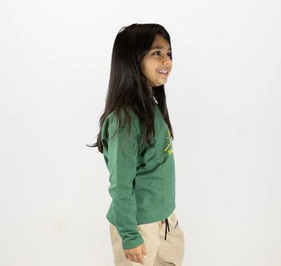 Springboks Kids Bokkies Fleece Sweat-OS Green