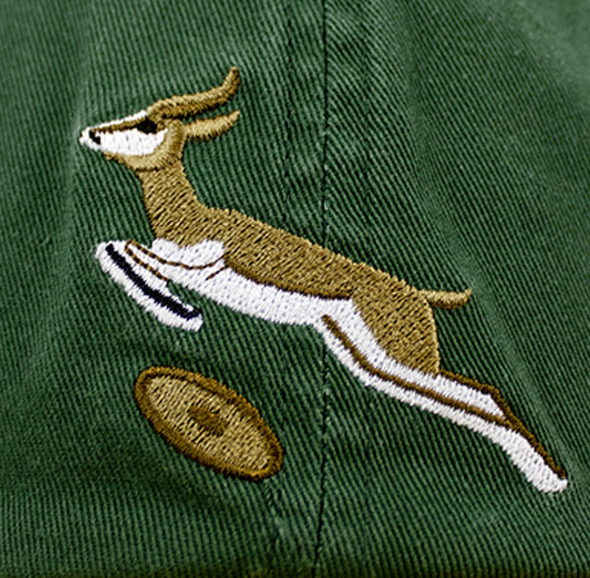 Springboks Two Colour Dad Cap-OS Green