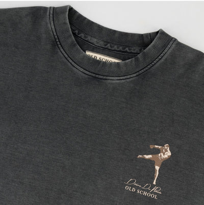Stillknocks Acid Wash Crew Sweat- Turb Grey