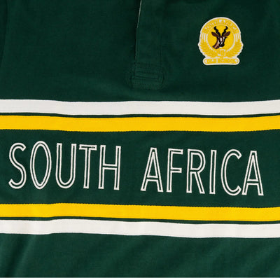 SA Supporters Mid Field LS Rugby Jersey-OS Green