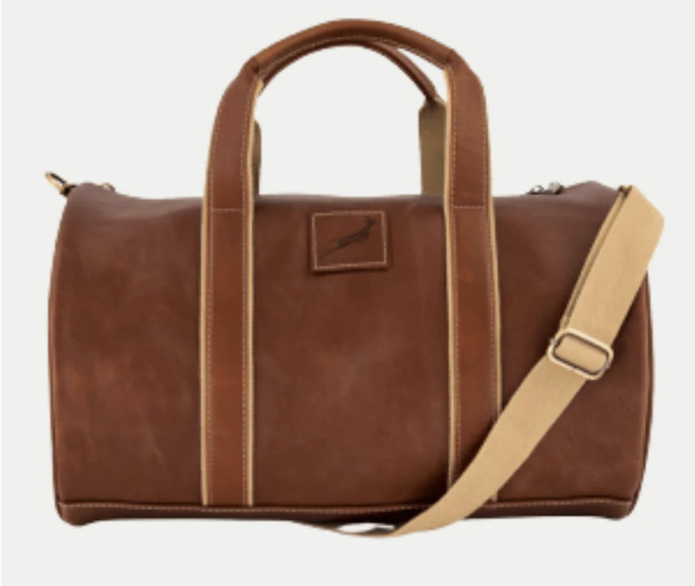 Springboks Golf Duffle Bag-Dark Brown