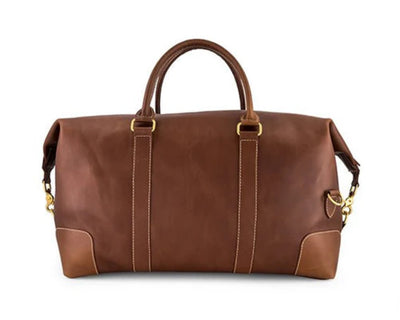 Springboks Weekender Duffle Bag-Dark Brown