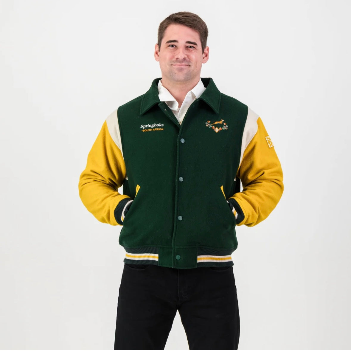 Springboks Wool Bomber Jacket