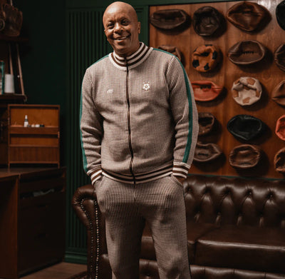 Doctor Khumalo Knitted Track Pants-Ivory