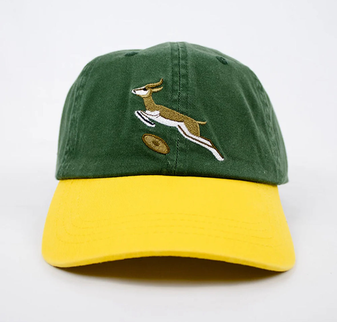Springboks Two Colour Dad Cap-OS Green
