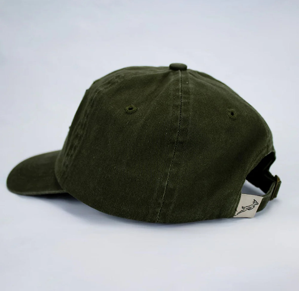 Springboks Shield Dad Cap-Military Olive