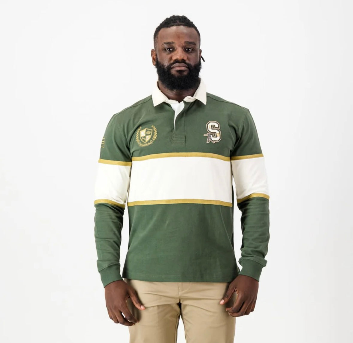 Stillknocks LS Rugby Jersey Enhanced-Military Olive