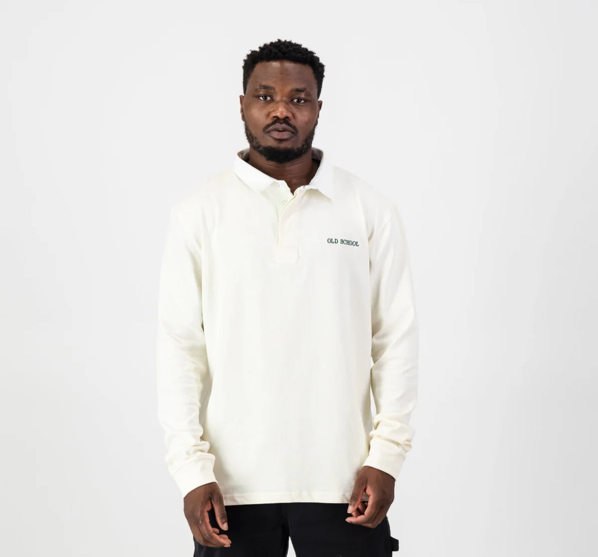 Springboks Word Quarter Zip Sweat-Ivory