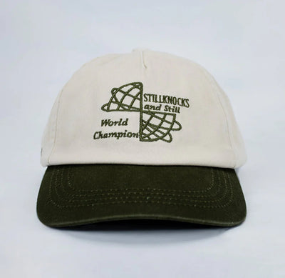Stillknocks World Champ Two Tone Dad Cap-Ivory
