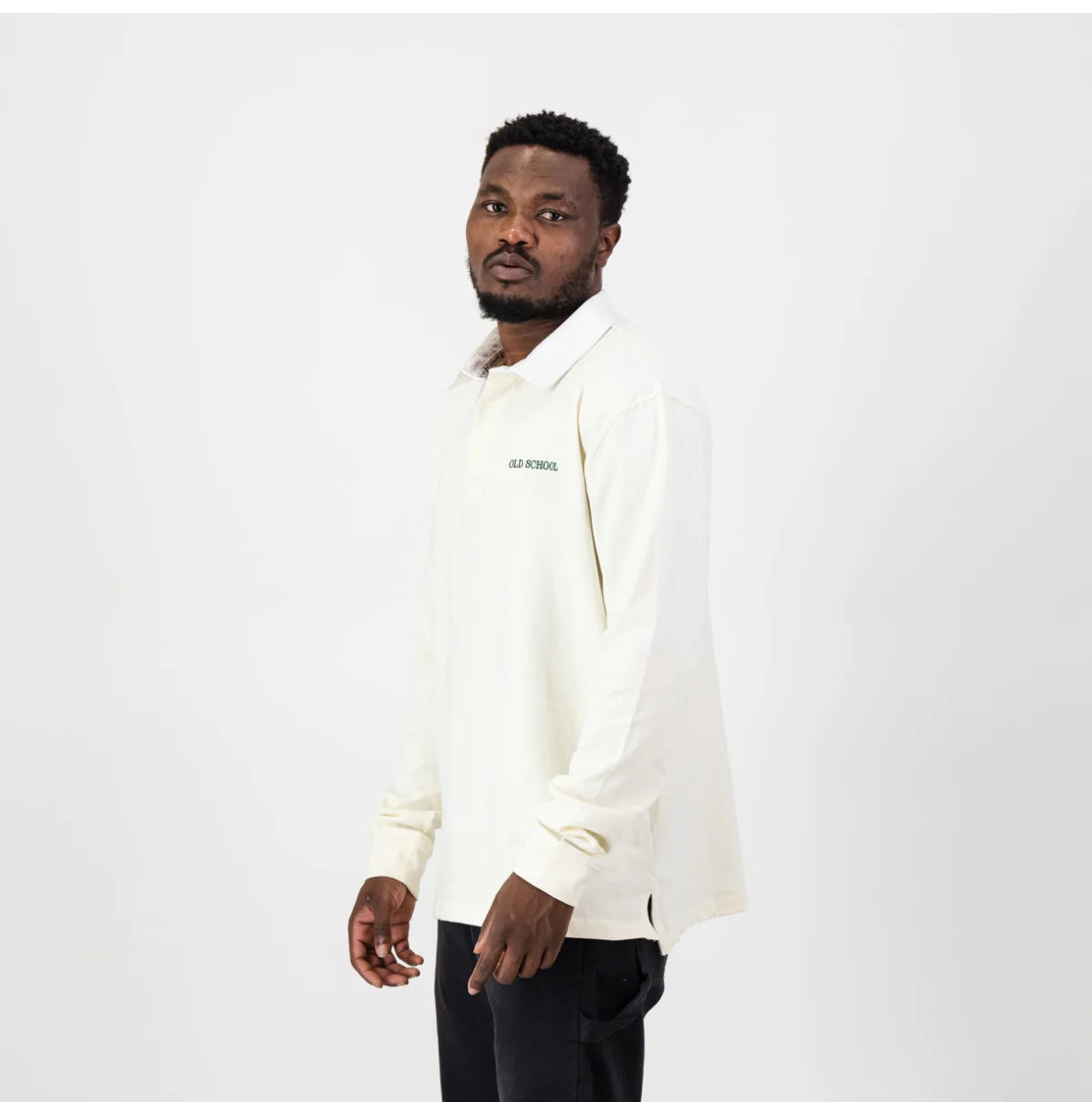 Springboks Word Quarter Zip Sweat-Ivory