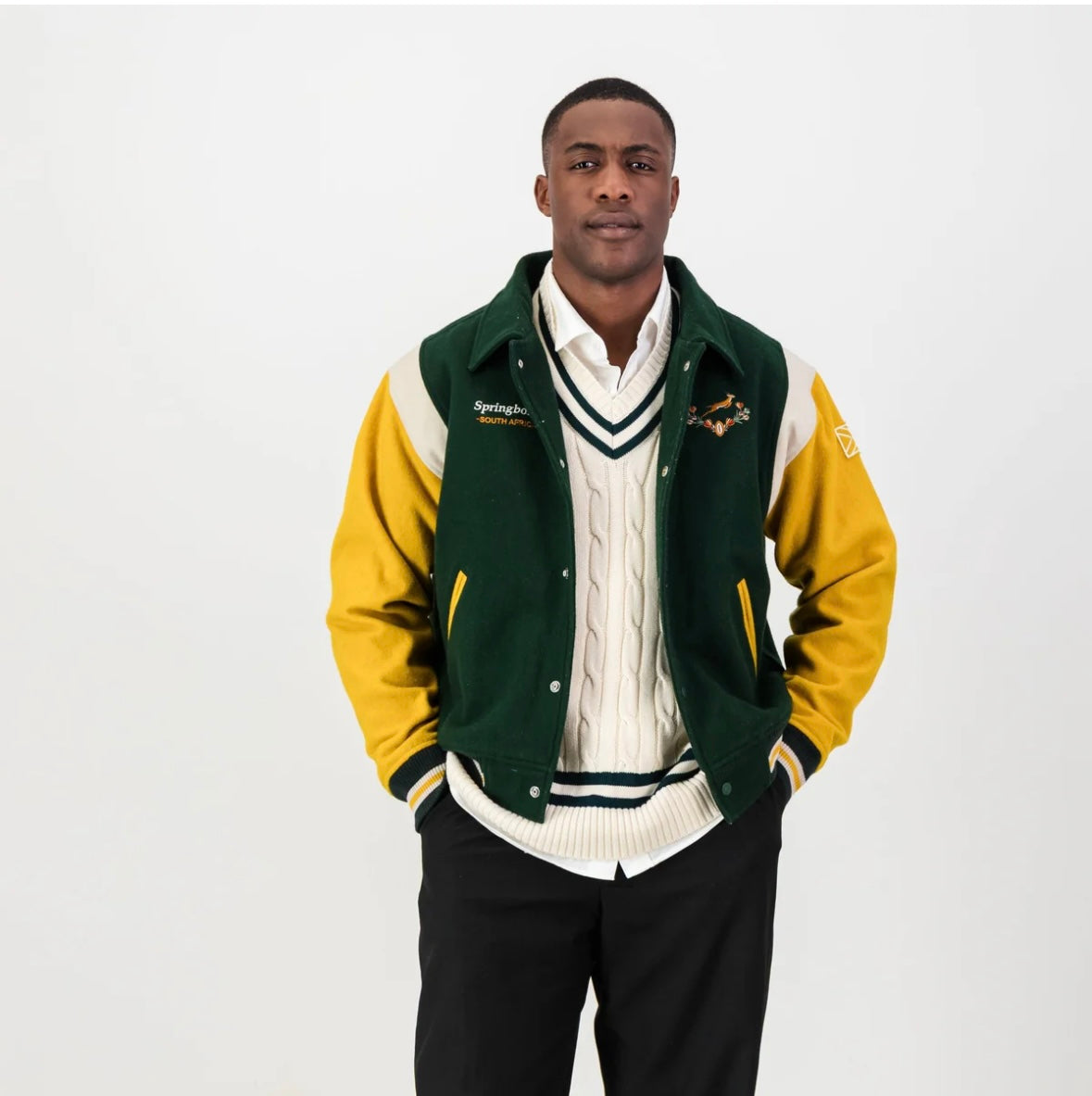 Springboks Wool Bomber Jacket