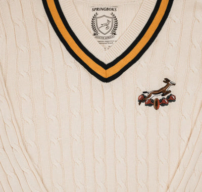 Springboks V-neck Knit - Ivory