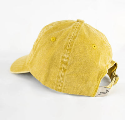 Springboks Natural Emb Dad Cap-Mustard
