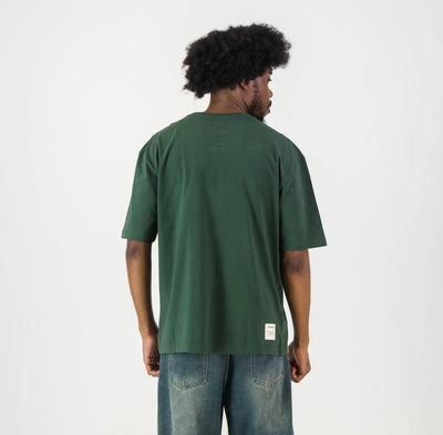 Springboks Pop Badge Boxy Crew Tee - OS Green