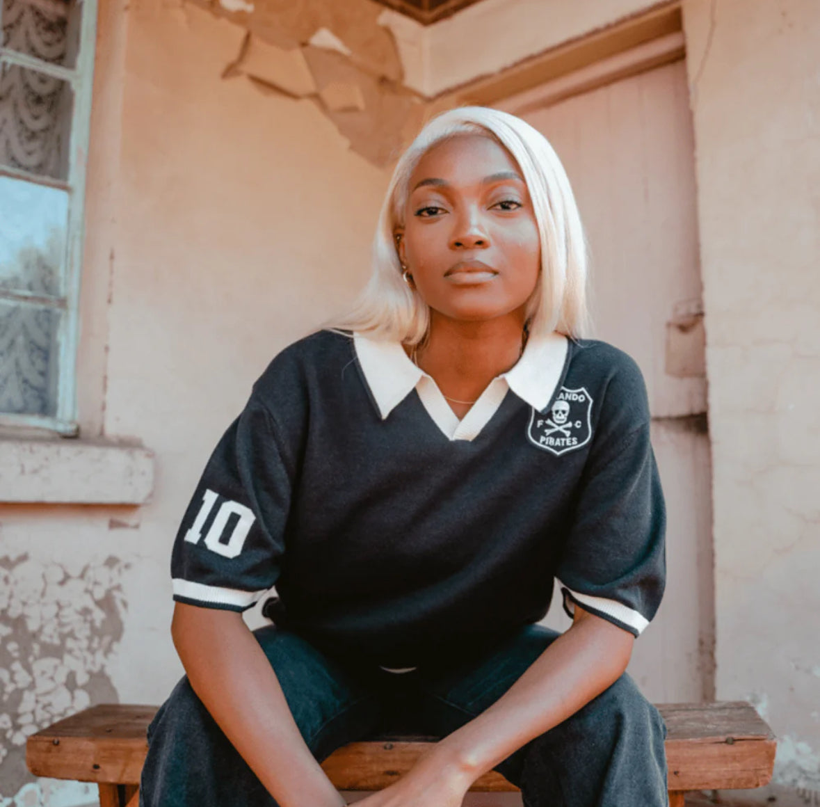 Orlando Pirates Knitted SS Jersey-Black