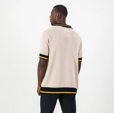 Kaizer Chiefs SS Knitted Jersey-Ivory