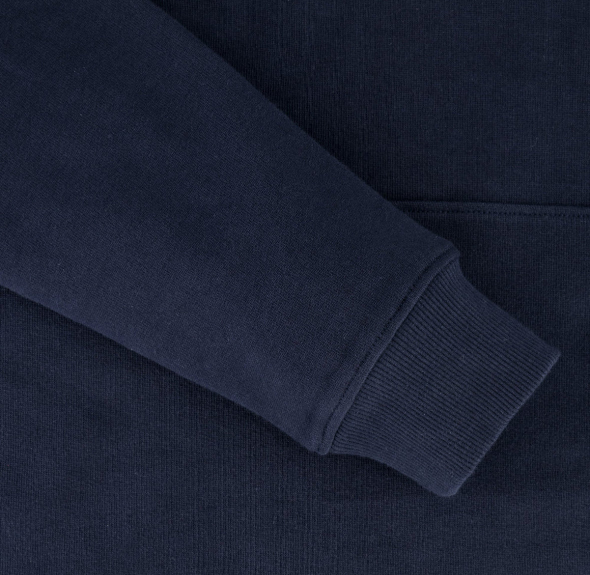 Springboks Pop Badge Quarter Zip Sweat-Navy