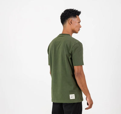 Stillknocks Built Diff Regular Crew Tee-Military Olive