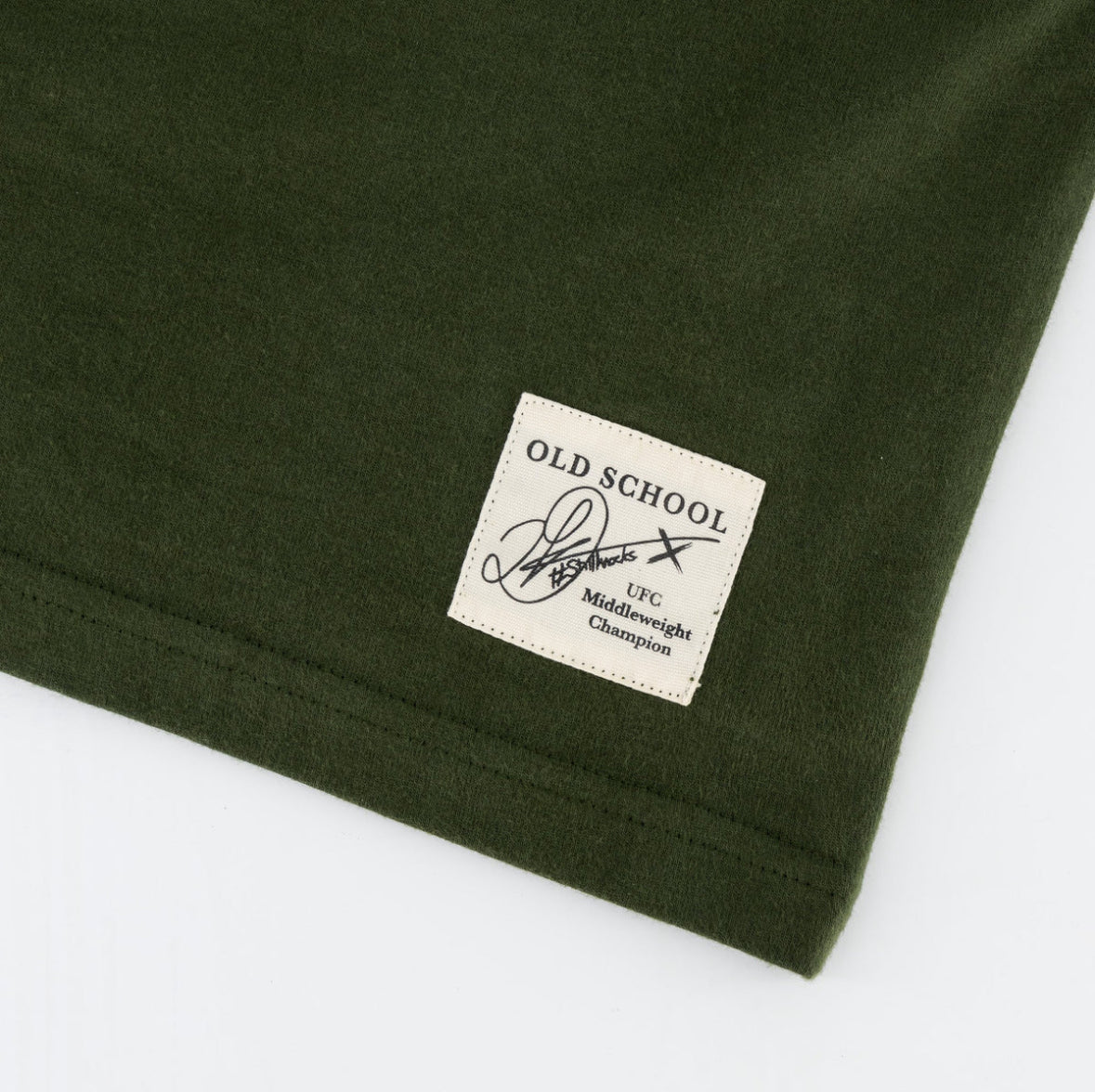 Stillknocks Built Diff Regular Crew Tee-Military Olive