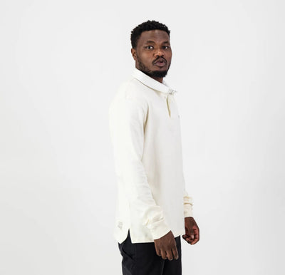Springboks Word Quarter Zip Sweat-Ivory