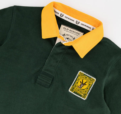 SA Supporters Kids LS Rugby Jersey-OS Green