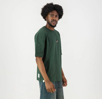 Springboks Pop Badge Boxy Crew Tee - OS Green