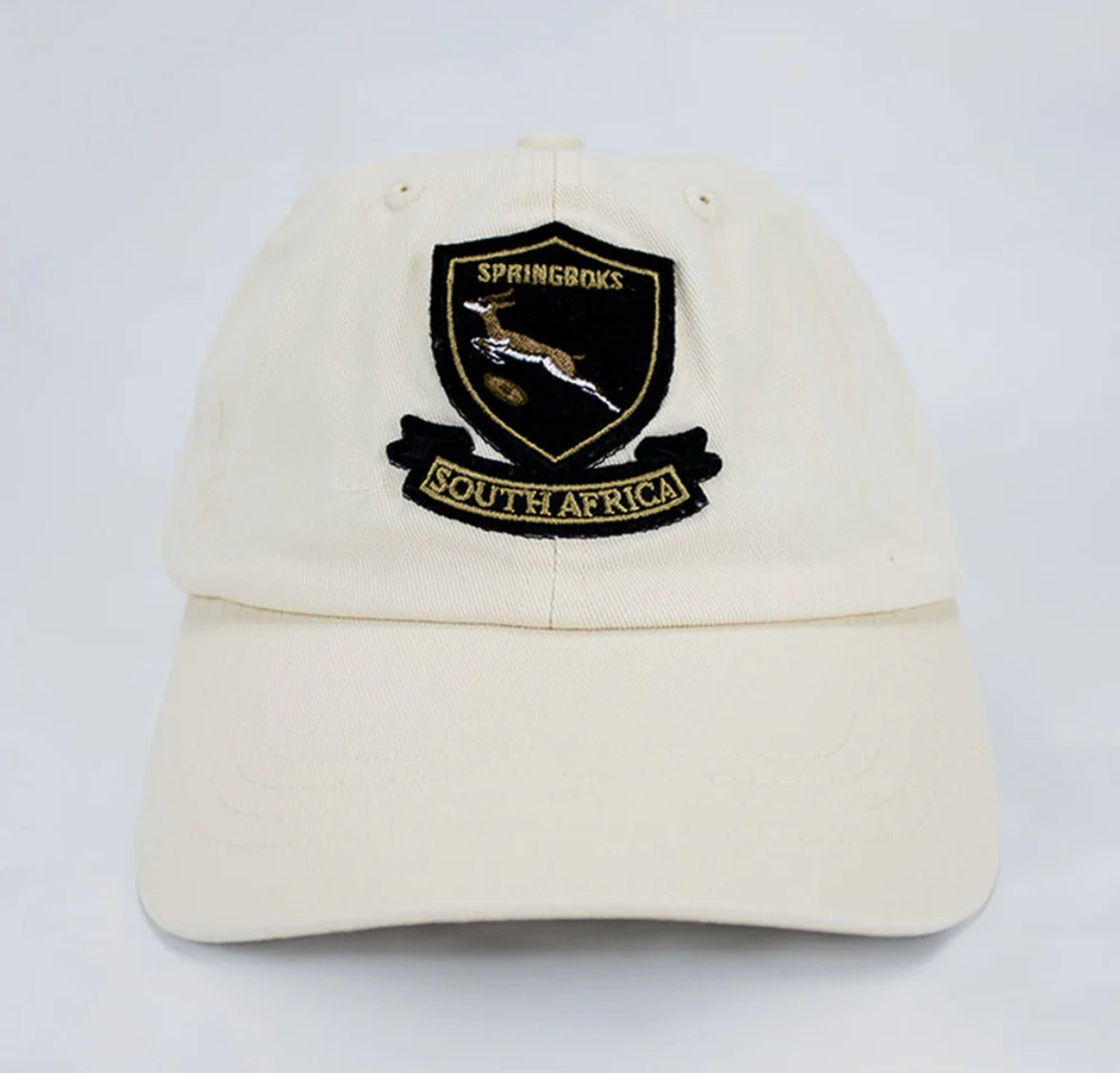 Springboks Shield Dad Cap-Ivory