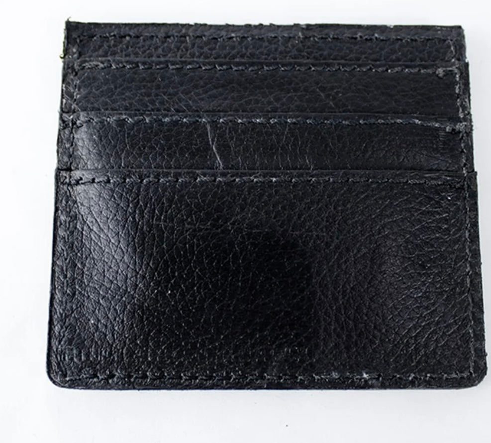Stillknocks Leather Card Holder-Black