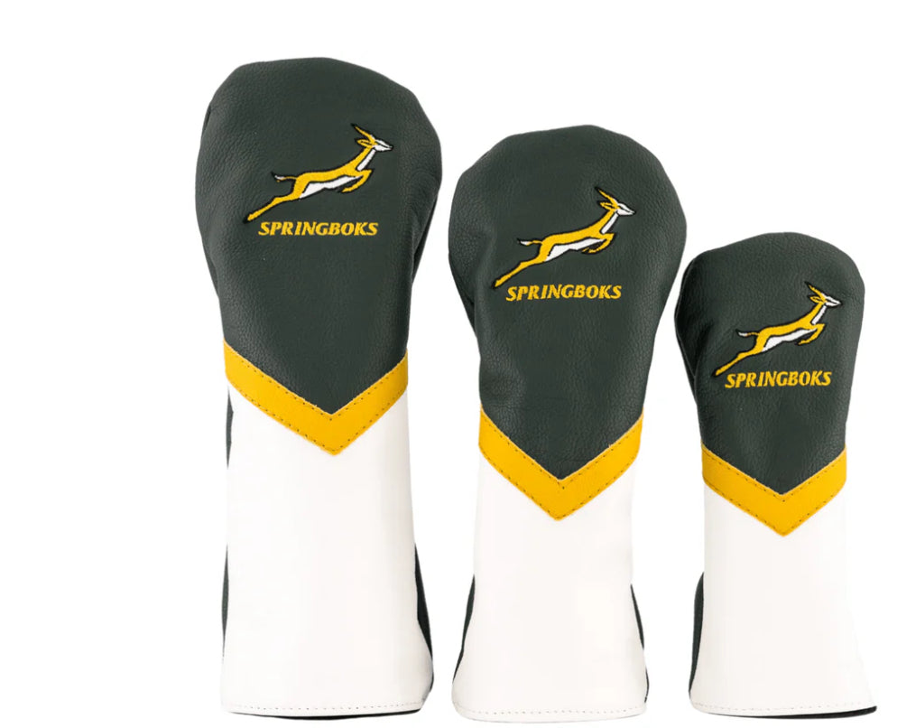 Springboks Leather Golf Cover-Multi Colour